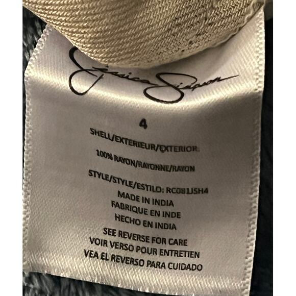 Jessica Simpson Smocked Jumpsuit - Girls Size 4 - NWT - Picture 9 of 11